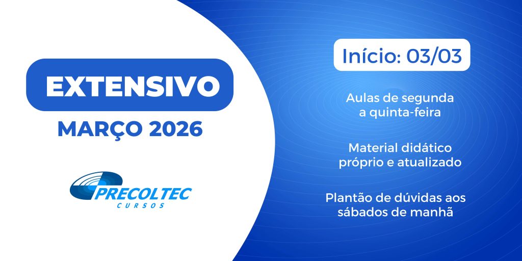 Extensivo 2026 banner