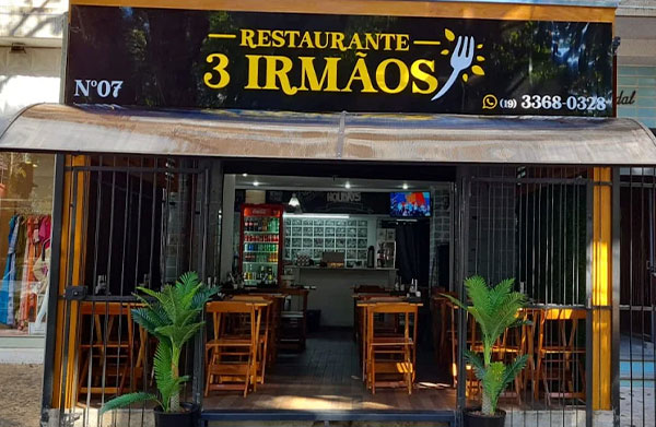 Foto ilustrativa do Restaurante 3 Irmãos